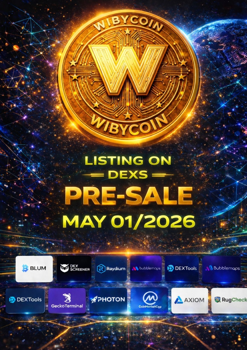 WibyCoin Airdrop and Pre-Sale